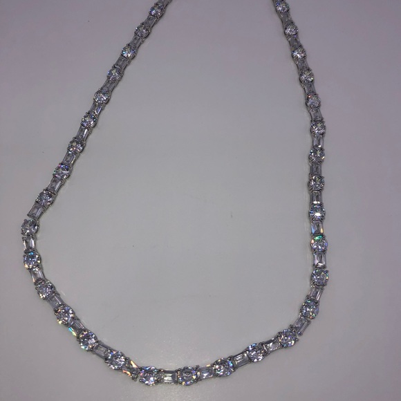 63ct Multi-Stone Tennis Necklace - Picture 11 of 14